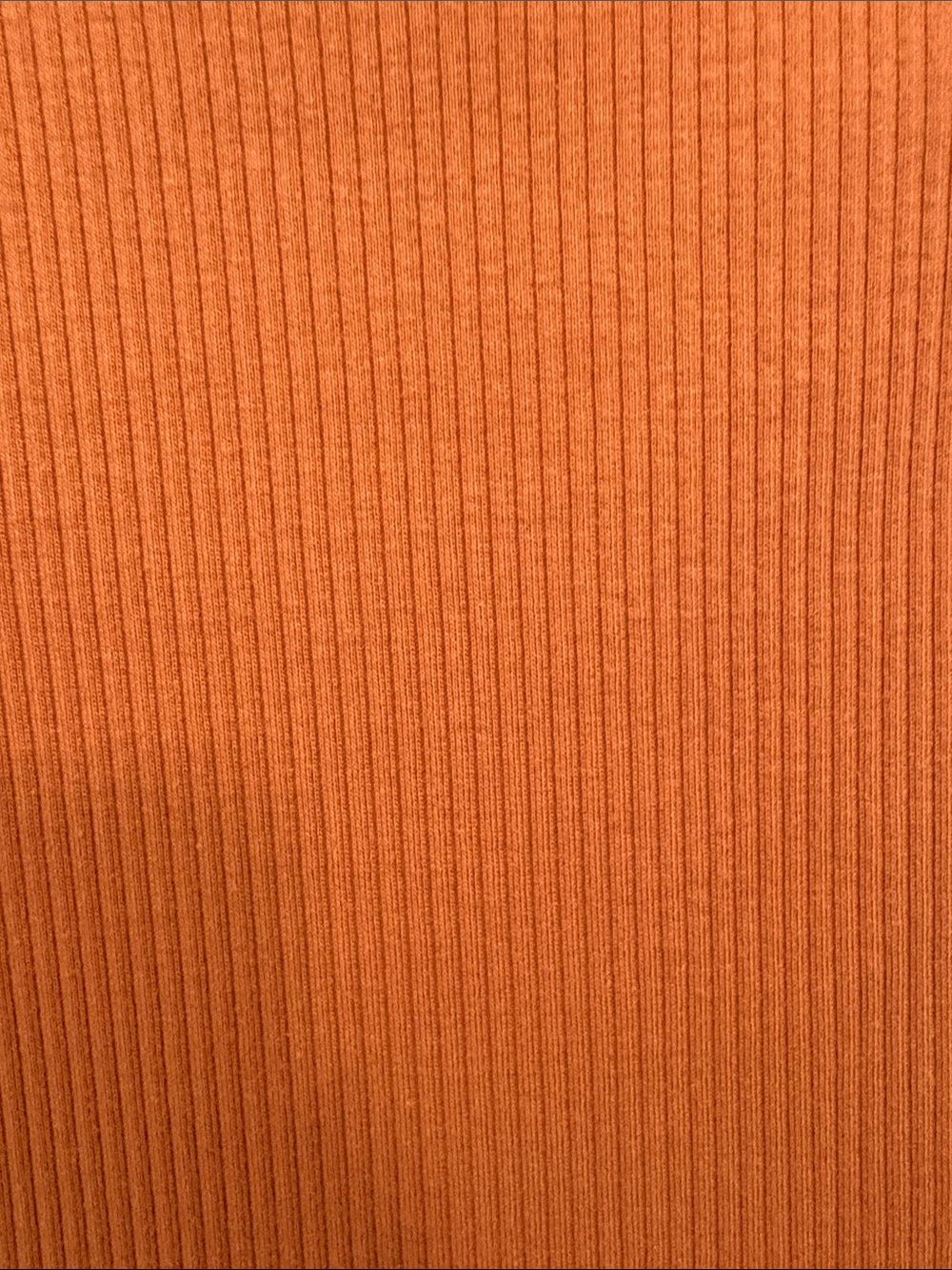 J. Crew Ribbed Tank Top with Ruffle Sleeves - Rust Size Medium - Picture 4 of 4